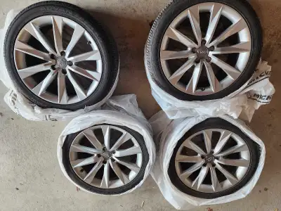 All season tires are free and good for one more season. Pulled from a 2016 Audi A7.