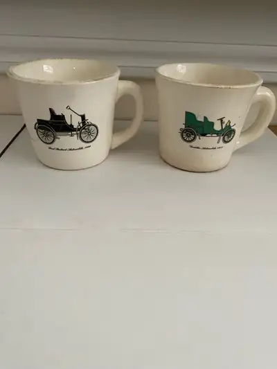 two vintage collectable coffee cups , View more