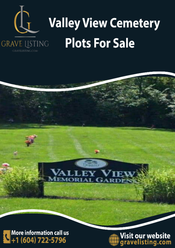 Valley View Burial Plots - 4 Grave Funeral Plots - Best Price! in Land for Sale in Burnaby/New Westminster