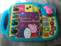 Peppa Pig Vtech Learn and Discover Book