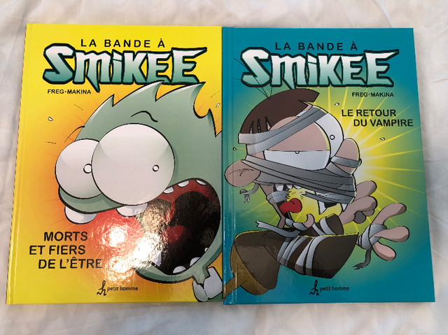 2 albums BD avec dédicaces de La Bande a Smikee, Freg et Makina dans Bandes dessinées  à Longueuil/Rive Sud