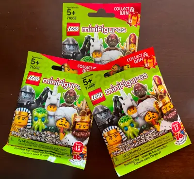 Lego Series 13 Minifigures 3 sealed bags
