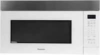 Microwave - Panasonic 2.0 Cu Ft Genius Prestige White/ Stainless