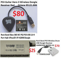 95481.806 / 95121.806 PS3 Guitar Hero Drum Receiver Dongle