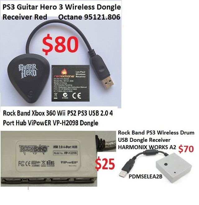 95481.806 / 95121.806 PS3 Guitar Hero Drum Receiver Dongle | Sony  Playstation 3 | City of Toronto | Kijiji