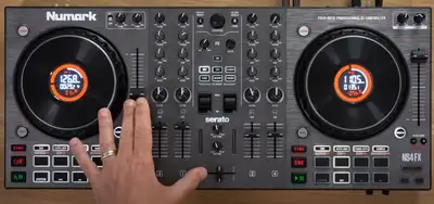 BRAND NEW Numark NS4FX 4-Channel DJ Controller -WINTER SA, View more