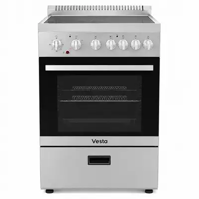 Vesta 24-inch Electric Range - Stainless Steel, View more