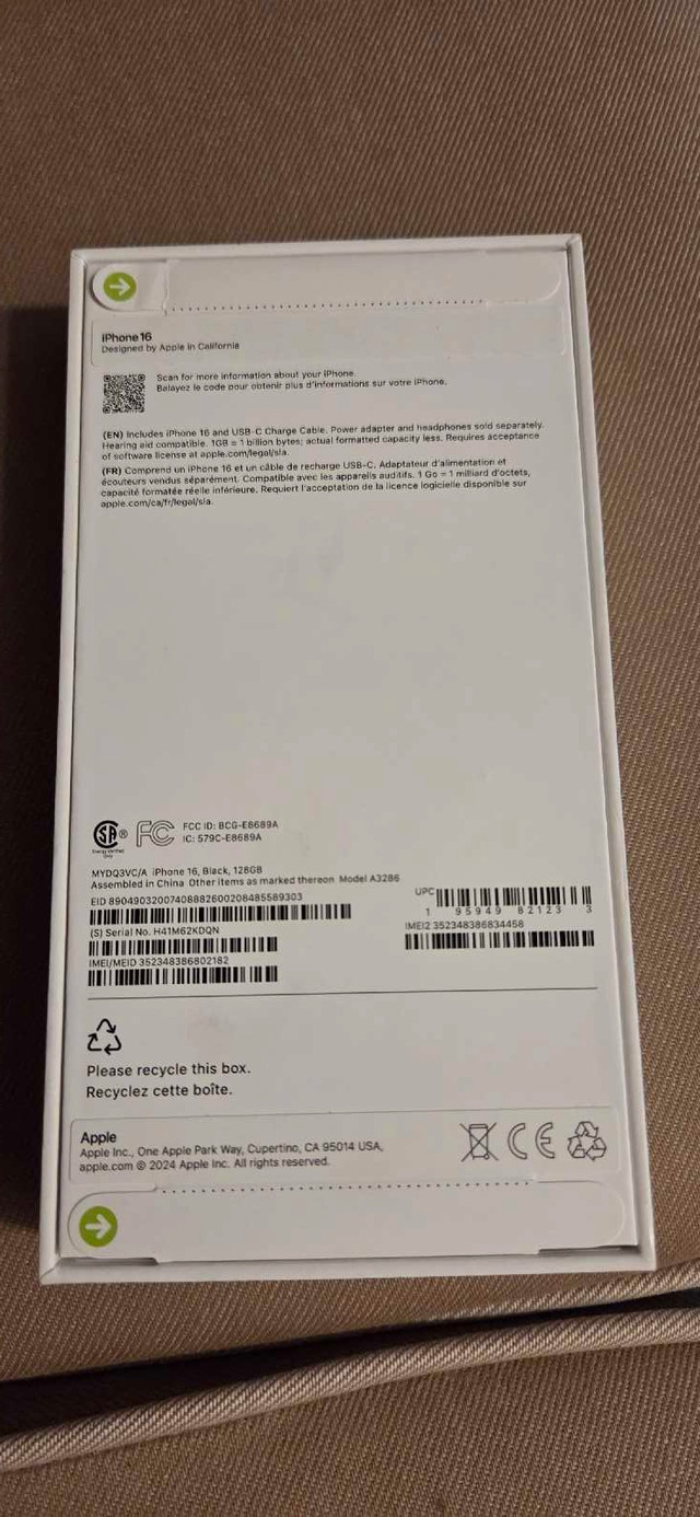 IPHONE 16 128GB in Cell Phones in Calgary - Image 2