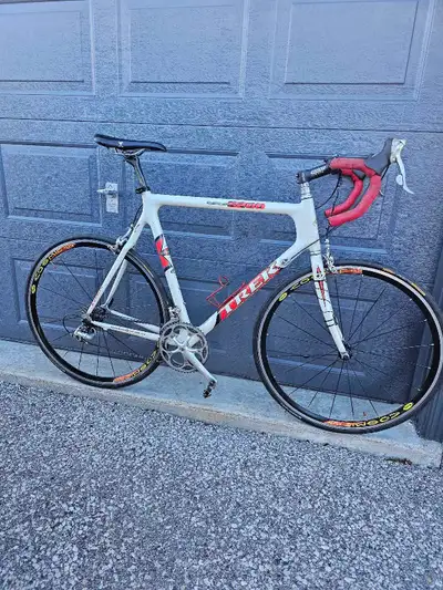 Trek 5200 carbon fiber road bike , View more