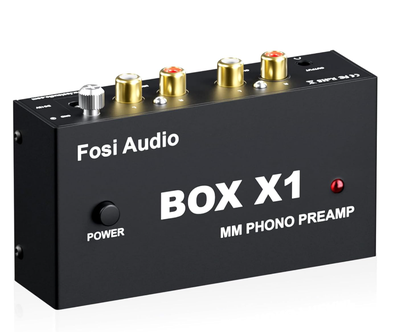 Audio Box X1 Phono Preamp for MM Turntable Mini Stereo Audio Hi-, View more