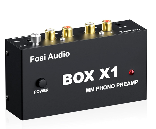 Audio Box X1 Phono Preamp for MM Turntable Mini Stereo Audio Hi- in Stereo Systems & Home Theatre in Markham / York Region - Image 2