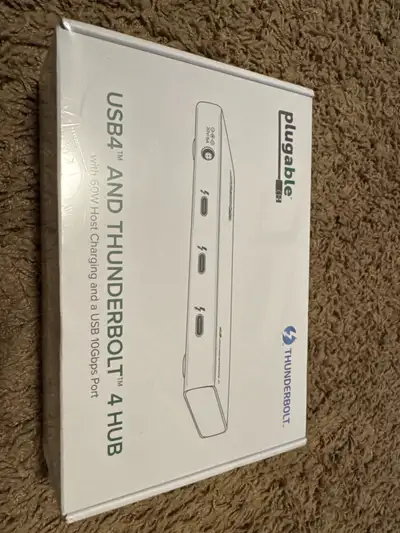 Discover the Plugable USB4 and Thunderbolt 4 Hub, a brand new connectivity solution! This hub featur...