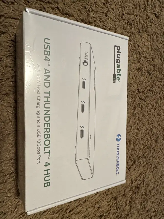 Plugable USB4 Thunderbolt 4 Hub Factory Sealed in Cables & Connectors in Kitchener / Waterloo - Image 2