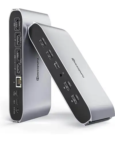 USB-C Docking Station – Triple 4K Display, View more
