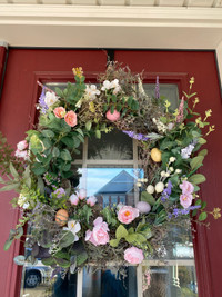 Spring / Easter is 18 inch Wreath for Door