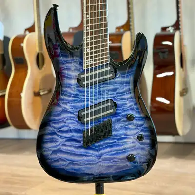 Jackson X Series Soloist SLATX7Q MS, Transparent Blue Burst. Usagée, 999,99$ + Taxes. Prix ferme, no...