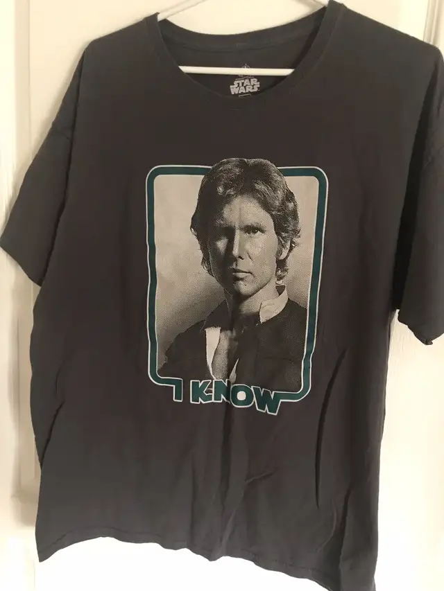 Star Wars Han Solo "I Know" T-Shirt XL in Men's in Bedford - Image 2