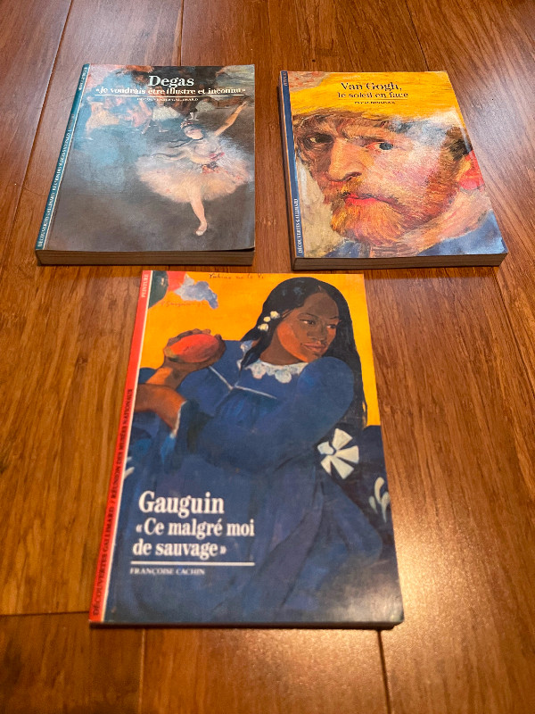 Découvertes Gallimard : Degas, Van Gogh et Gauguin. 10$ ch. dans Manuels  à Longueuil/Rive Sud