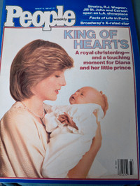 Vintage Magazine, People Weekly, Prince William cover