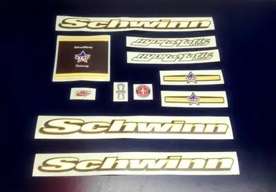 2000 Schwinn Hydramatic Comp decal set: Jay Miron Canadian Beast, View more