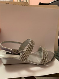 NINA New York   Silver sandals