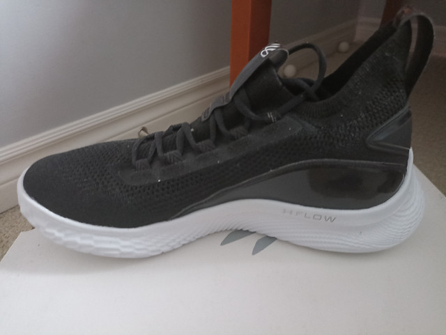 Brand new UA Curry 8 black size 13 in Men's Shoes in London - Image 3