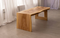 Custom Manitoba Elm Coffee Table 