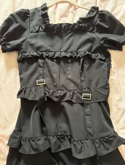 BLACK LOLITA DRESS, View more