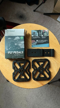 Fly Pedals V2 Clipless Pedal to Platform Adapters, Pair