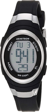 NEW Armitron Sport Women's Digital Chronograph Resin Strap Watch