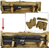 Tactical Double Rifle Carrying Case