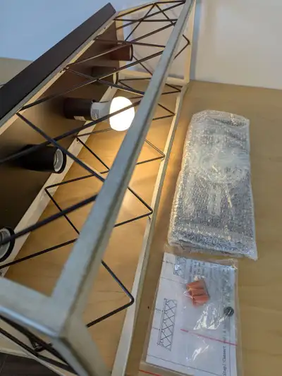 FAULTY Q&S 5-Light Kitchen Island Light Fixtures Farmhouse Rusti, View more