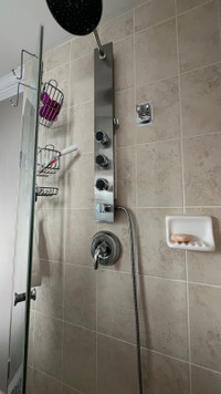 Shower panel system 