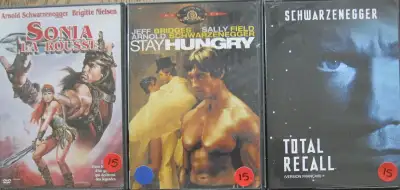 Boîte 08 Arnold Schwarzenegger 04 en DVD 1 - Sonia La Rousse 2 - Stay Hungry Anglais seulement / Eng...