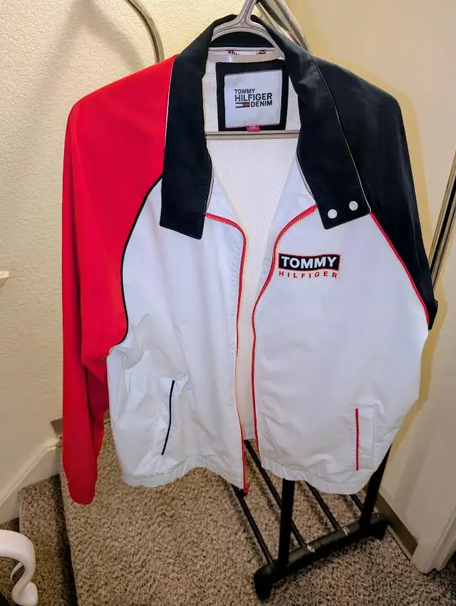MULTI-COLOURED BRAND NEW TOMMY HILFIGER JACKET - $60