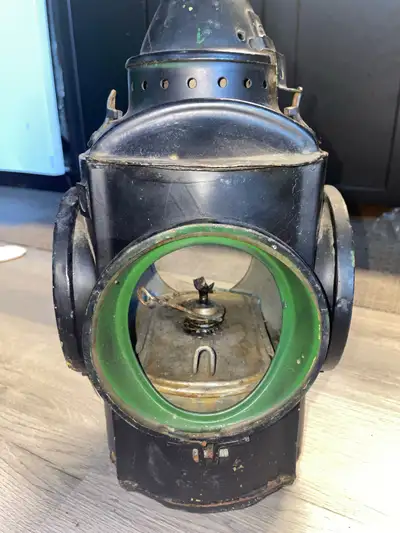 Vintage Piper Montreal Railway Signal Lantern, View more
