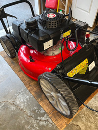 TROY-BILT 21" gas Lawnmower, Self Propelled lawnmower auto start