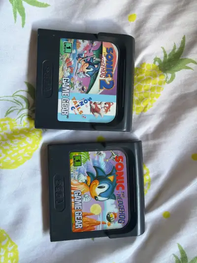 Sonic the Hedgehog 1 & 2 for the Game Gear, View more