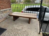 Free coffee table & patio chairs