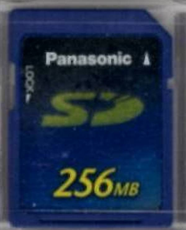 PANASONIC / CARTE SD / secure digital / 256 MB / neuf / 1x / dans Autre  à Ville de Québec - Image 2