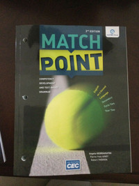 Match Point and Short Stories, 2nd Edition  ( NEUF) 