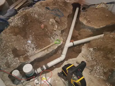 DRAIN SNAKE ROUGH IN WASHROOM WATERPROOFING SUMP PUMP ISSUES, View more