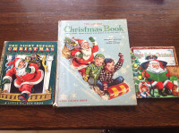 THREE VINTAGE CHILDREN'S CHRISTMAS CLASSIC BOOKS (1940's-50's)