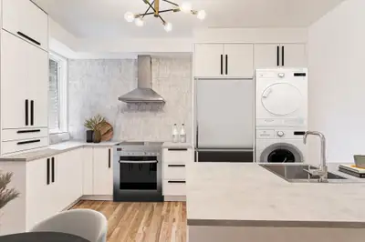 4 1/2 à Hochelaga complètement rénové