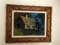 Original Oil painting from C. Picard