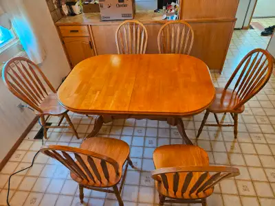 Table and chair set Estate sale, View more