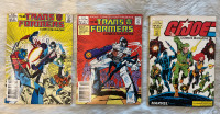 Transformers and G.I. Joe comics magazine digest lot of 3. Price