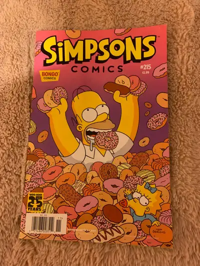 HOMER SIMPSON COMIC BOOK ! ‘ SIMPSONS COMICS ‘ , View more