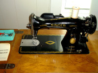 vintage singer sewing machine