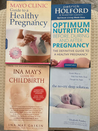 Baby Pregnancy Expectant Mother Child Birth Nutrition book lot